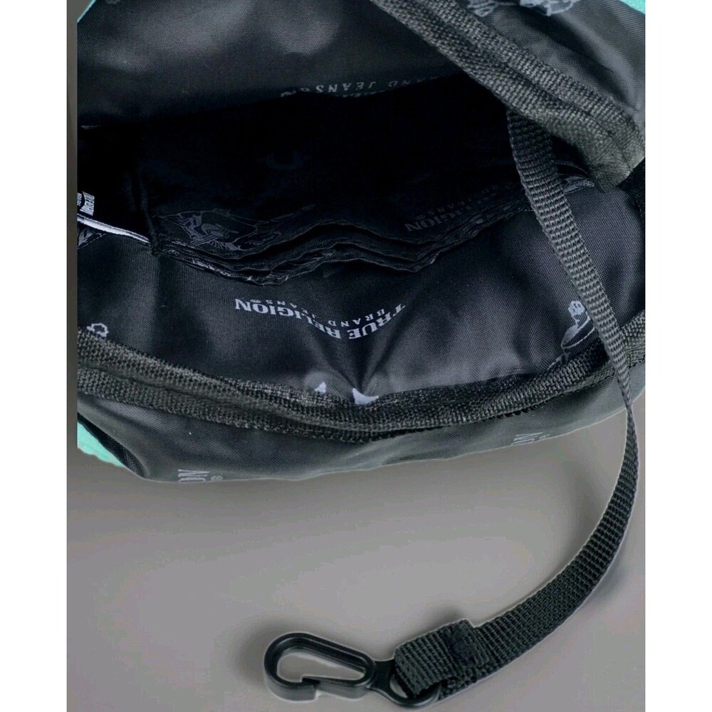 NWOT True Religion Sitca Crossbody Bag Black - Picture 7 of 7